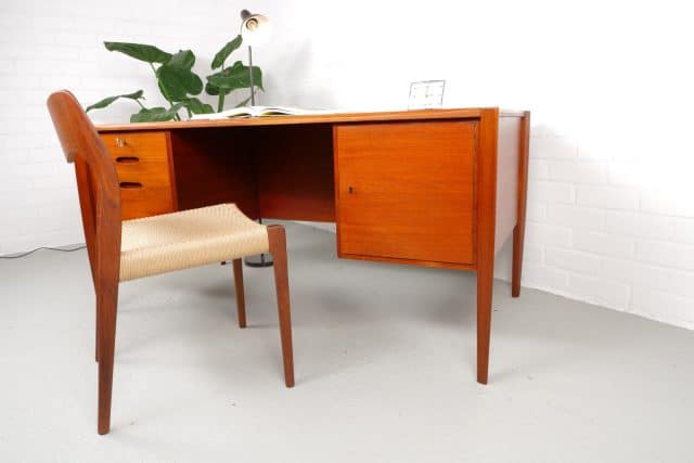Wilhelm Renz Teak Desk 1960s