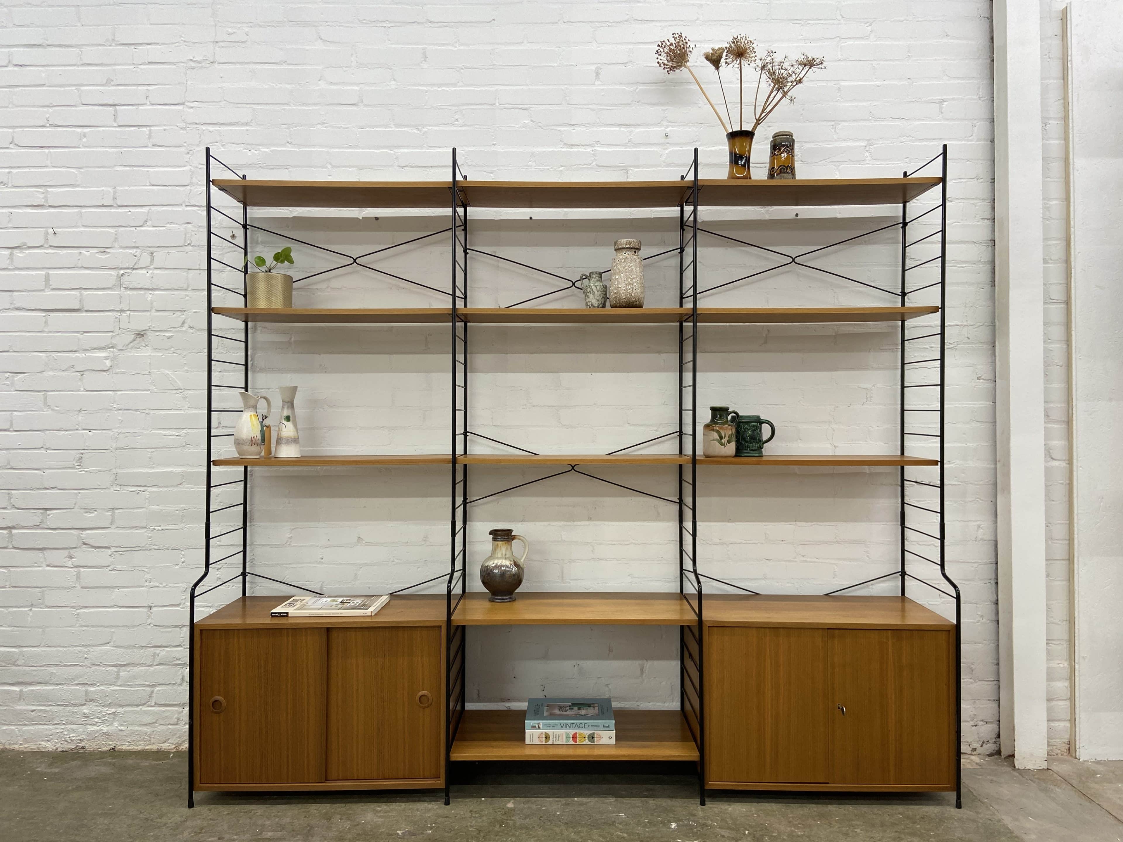 Wall system Xl Whb Black Teak