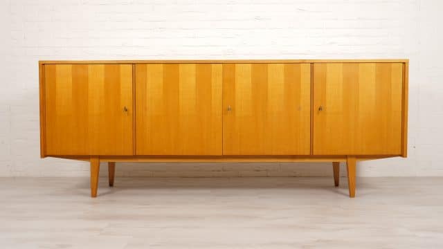 Sideboard Sideboard Blond 1960s 220 Cm