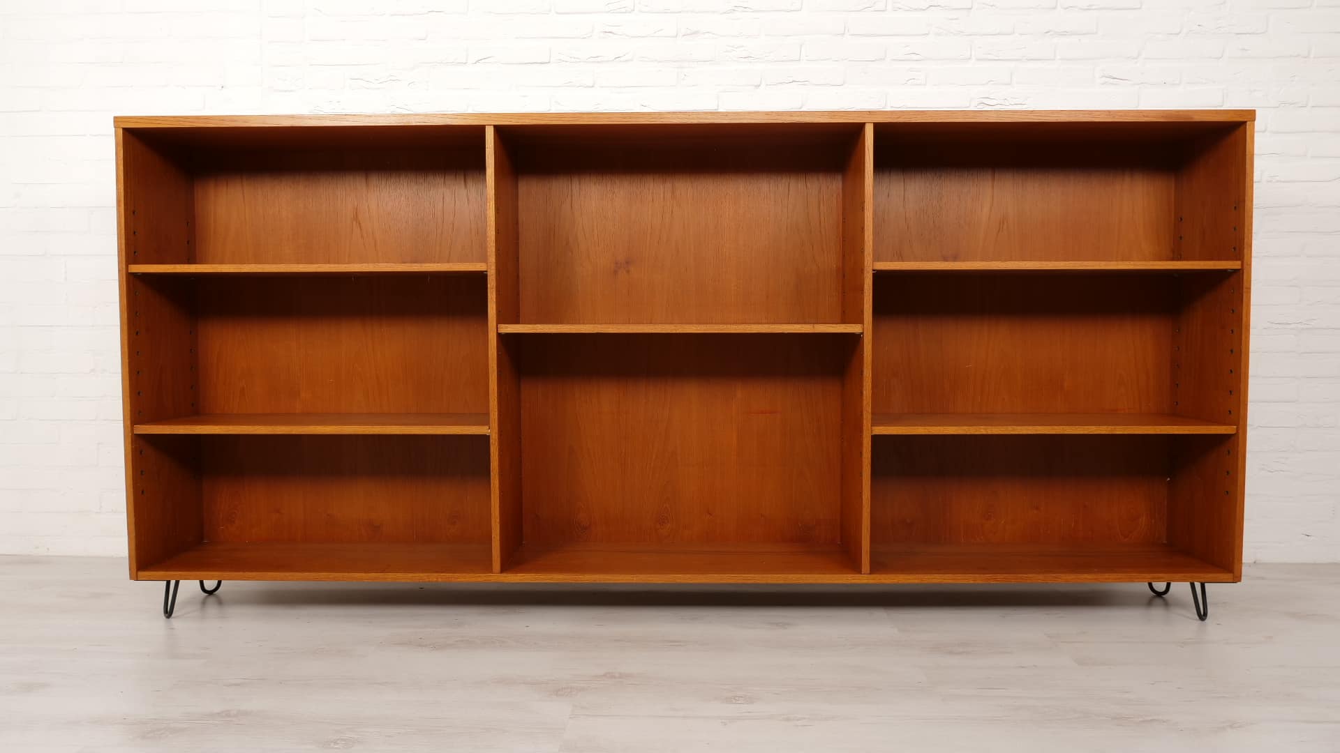 Vintage Wall Cabinet Teak Bookcase Years 8217 60s