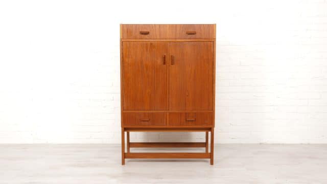 Vintage Bar Cabinet Beverage Cabinet Teak Bar Years 8217 60s