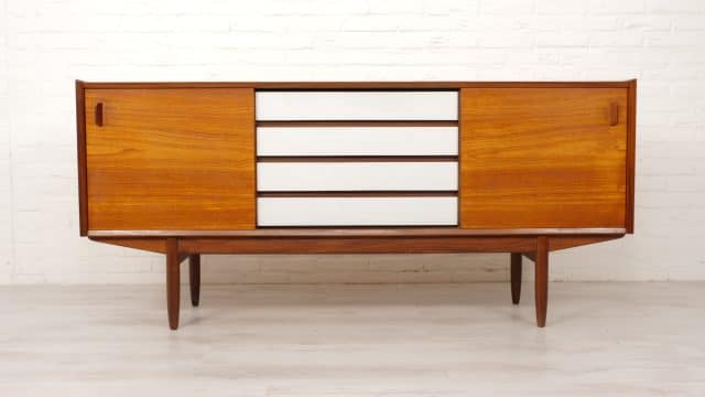 Vintage Sideboard Mid Century Modern Teak 170 Cm