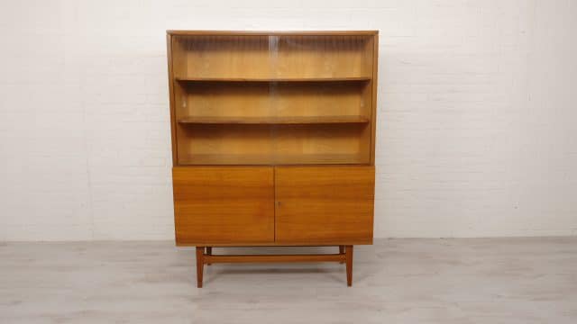 Vintage Wall cabinet Bartels Werke Serving cabinet Display cabinet 1960s