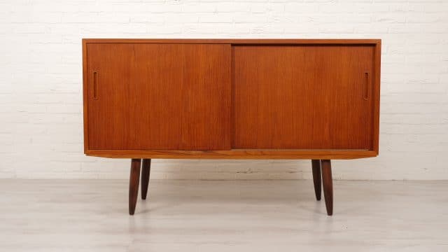 Vintage Sideboard Teak Mid Century Modern 139 Cm