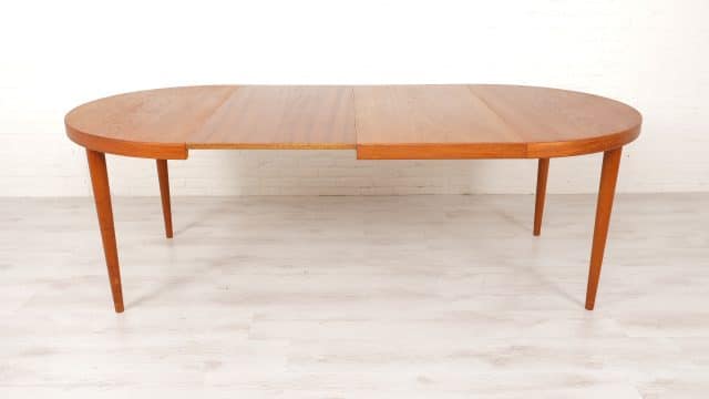 Vintage Danish Teak Dining Table By Kai Kristiansen