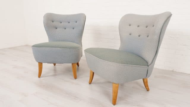 2 X Armchair Artifort Theo Ruth Blue