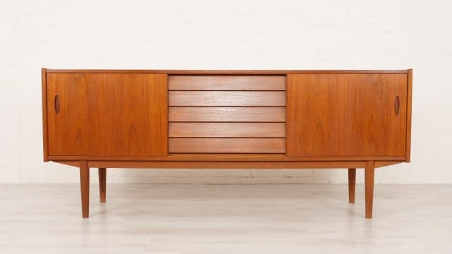 Sideboard Teak 8220 Trio 8221 Nils Jonsson Hugo Troeds 1960s Swedish Design