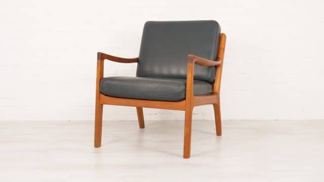 Vintage Ole Wanscher Armchair Senator