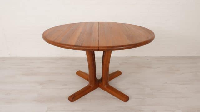 Vintage Extendable Dining Table Dyrlund Teak Danish 170 Cm