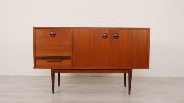 Vintage Teak Sideboard Musterring 130 Cm
