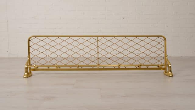 Vintage Coat Rack Brass 107 cm