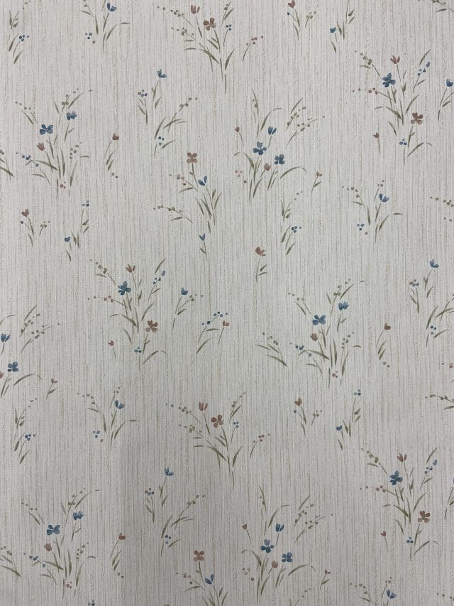 Vintage Wallpaper Retro Florals 7 Rolls