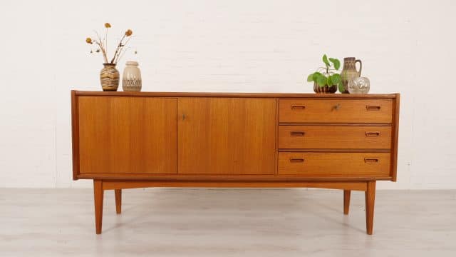 Vintage Sideboard Bartels Teak 184 Cm
