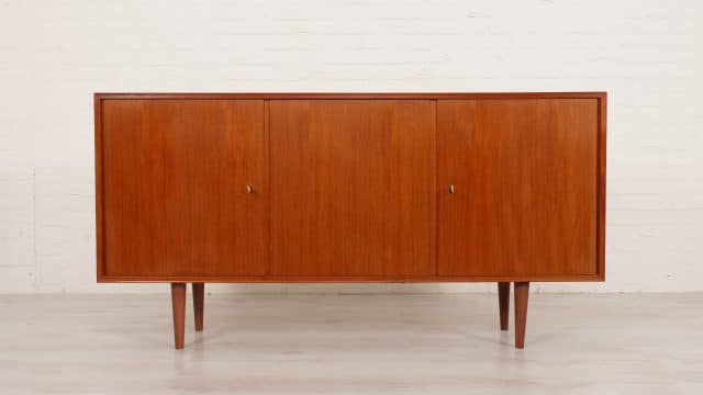 Vintage Sideboard Teak Heinrich Riestenpatt 150 Cm
