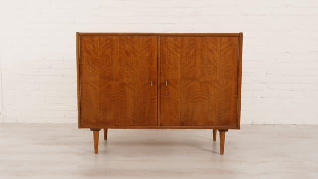 Swedish Wall Cabinet Audio Furniture Teak 100 Cm