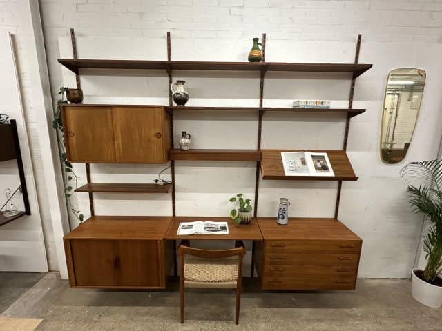 Vintage Wall System Kai Kristiansen Teak