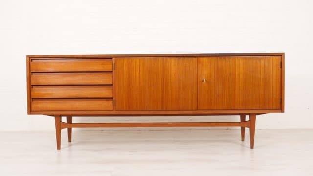 Vintage Sideboard Fluted Doors 210 Cm