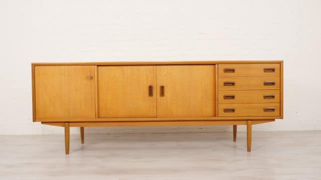 Vintage Sideboard Teak 220 Cm