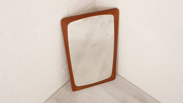 Miroir Vintage Teck 62 Cm