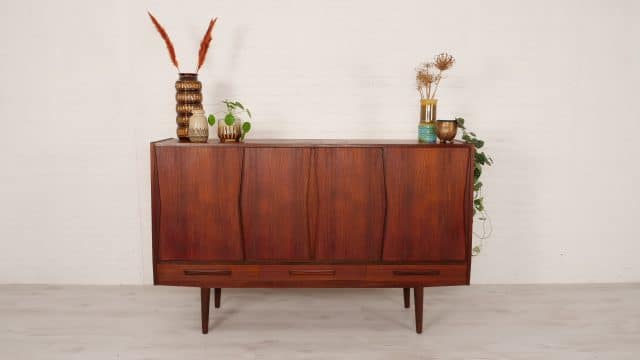 Meuble haut vintage Karlit Suède Meuble bar 184 cm