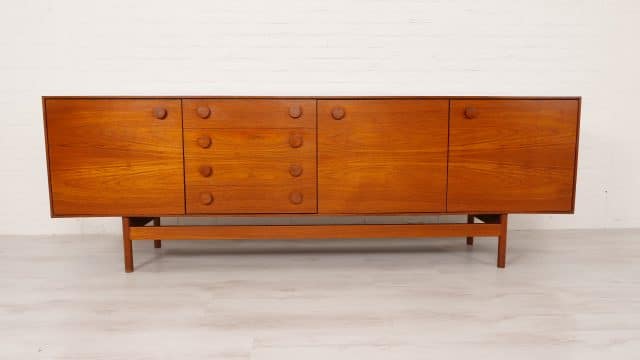 Buffet vintage en teck Faarup Mbelfabrik 230 Cm