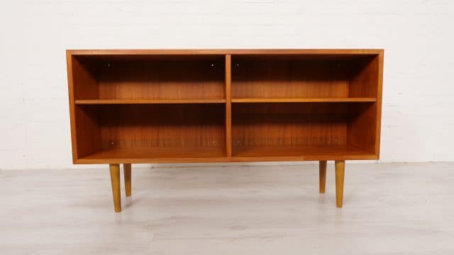 Vintage Danish Sideboard TV Furniture Bookcase Omann Jun 120 Cm