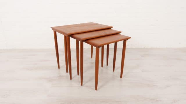 Tables gigognes Mimiset Teck