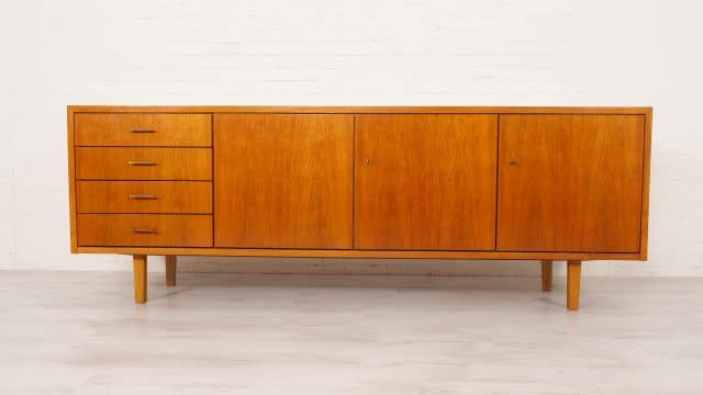 Vintage Sideboard Xl Walnut 230 Cm