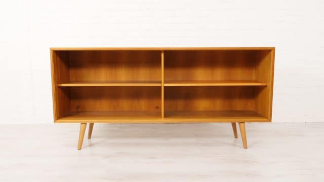 Vintage Bookcase Japandi Tv Furniture 160 Cm