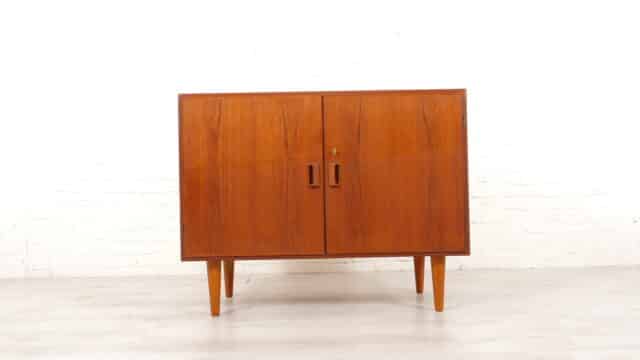 Buffet Vintage Teck Audio Meuble mural 100 Cm