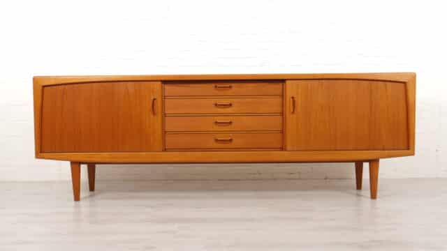 Buffet Vintage Bartels Werke Mid Century Modern 250 Cm