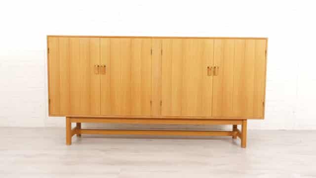 Vintage Highboard Oak Dinnerware 214 cm
