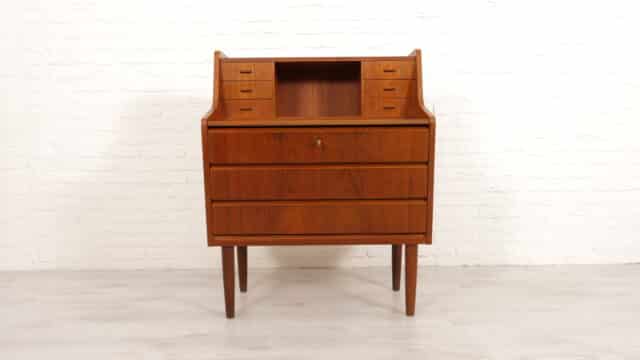 Vintage Secretaire Teak 101 Cm
