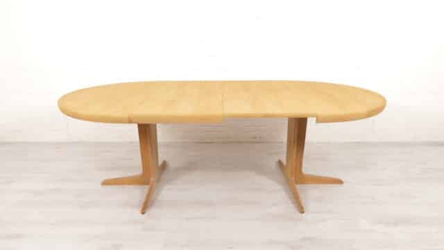 Vintage Danish Dining Table Xl Oak Extendable