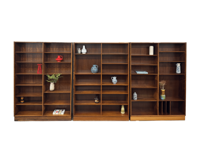 Vintage Bookcase 3 Piece Rosewood Hundevad And Co