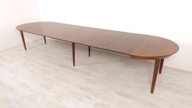 Vintage Dining Table Xxxl Rosewood Extendable 122 8211 414 Cm