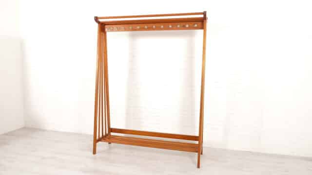 Vintage Coatrack Pine Upright Xl
