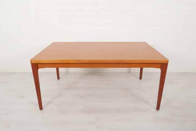 Vintage Dining Table Extendable Henning Kjaernulf Teak