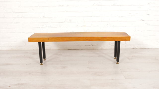 Vintage Bench Wood Side Table