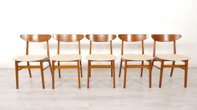 5 X Farstrup dining chair Model 210