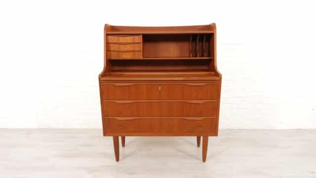 Vintage Secretaire Teak 90 Cm
