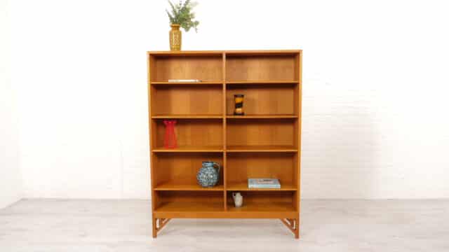 Vintage Bookcase Oak Danish Design