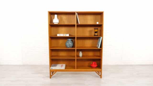Vintage Bookcase Oak Danish Design