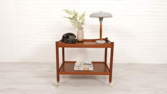 Vintage Trolley Teak Hans Wegner