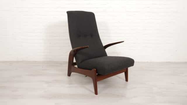 Vintage Armchair Solid Wood Lounge Chair Gimson And Slater