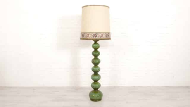 Vintage Floor Lamp Xl Ceramic Kaiser Leuchten Bubble Lamp