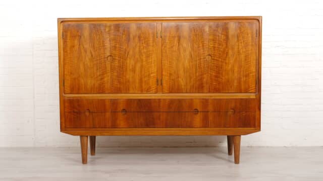 Vintage highboard china cabinet 170 cm