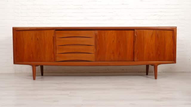 Vintage Sideboard Axel Christensen Aco Mbler Danish Design 240 Cm
