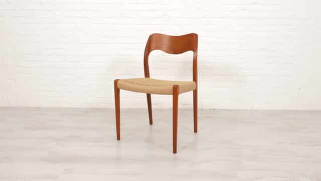Vintage dining chair Niels Otto Mller Model 71