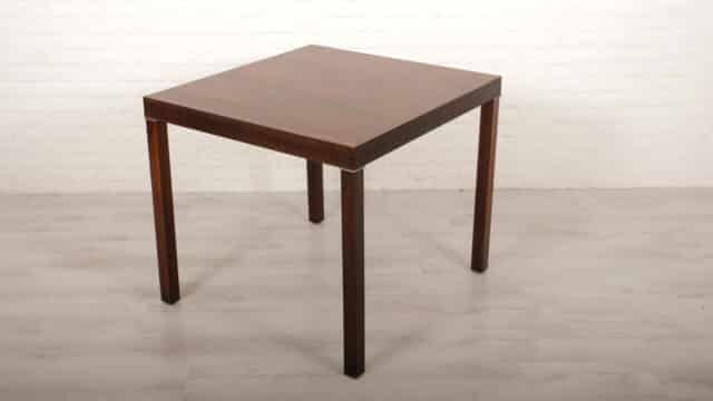 Vintage Dining Table Rosewood Square